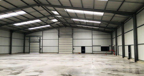 Prix d'un hangar professionnel