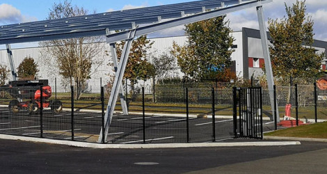 Bâtiment métallique en kit pour camping-car