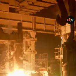 Fabrication de l'acier à l’usine Ascoval, Valenciennes